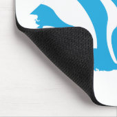 Zebra Aqua 4 Muismat (Hoek)