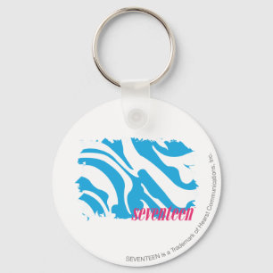 Zebra Aqua 4 Sleutelhanger