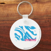 Zebra Aqua 4 Sleutelhanger (Voorkant)