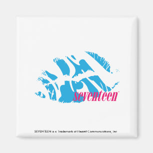 Zebra Aqua Magneet