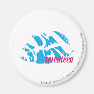 Zebra Aqua Magneet