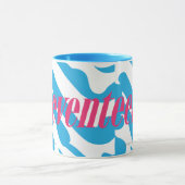 Zebra Aqua Mok (Midden)