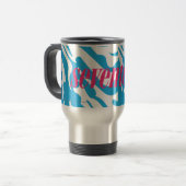 Zebra Aqua Reisbeker (Voorkant links)