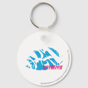 Zebra Aqua Sleutelhanger