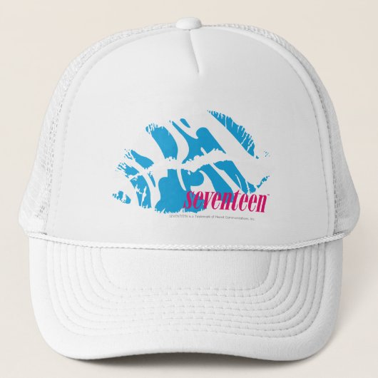 Zebra Aqua Trucker Pet (Voorkant)