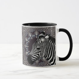 Zebra Art Black Combo Mok