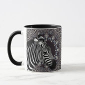 Zebra Art Black Combo Mok (Links)