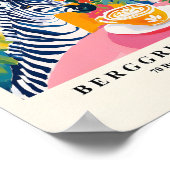 Zebra Art Print, Koffie Poster, Matisse Print, Pin Poster (Hoek)