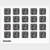 Zebra art Sticker (Vel)