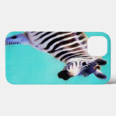 Zebra Art Wildlife Natuur Telefoon Case (Achterkant (horizontaal))