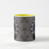 Zebra Art Yellow Combo Mok (Midden)