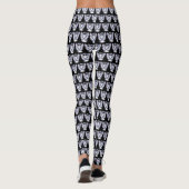 Zebra Awareness Ribbon Hope Cure Angel Leggings (Achterkant)