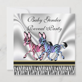 Zebra Baby Genderkwesties Kaart