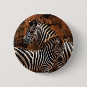 Zebra baby ronde button 5,7 cm (Voorkant)