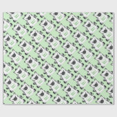 Zebra-Baby shower Cadeaupapier (Vlak)