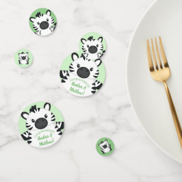 Zebra-Baby shower Confetti