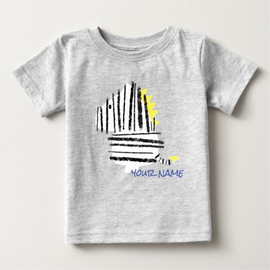 zebra baby T-shirt (Voorkant)