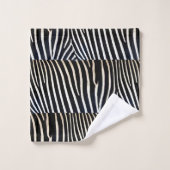 Zebra badhanddoekset bad handdoek (Wasdoekje)