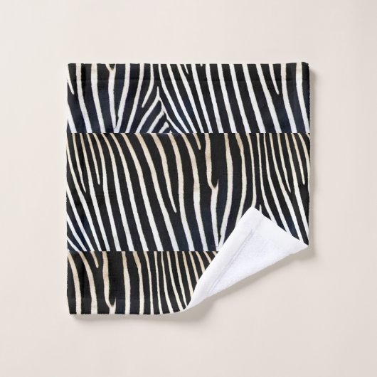 Zebra badhanddoekset bad handdoek (Wasdoekje)