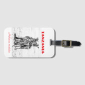 Zebra bagage labels (Voorkant (horizontaal))