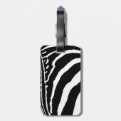 zebra bagagelabel (Achterkant verticaal)
