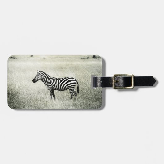 Zebra Bagagelabel (Voorkant horizontaal)