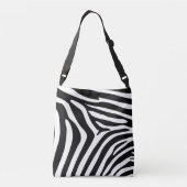 Zebra Basic crossbody tas (Achterkant)
