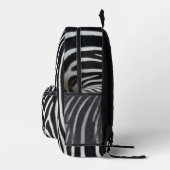 Zebra bedrukte rugzak (Rechts)