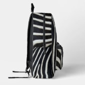 Zebra bedrukte rugzak (Links)