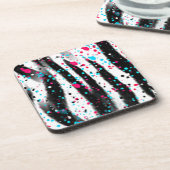Zebra Bier Onderzetter (Linkerzijde)