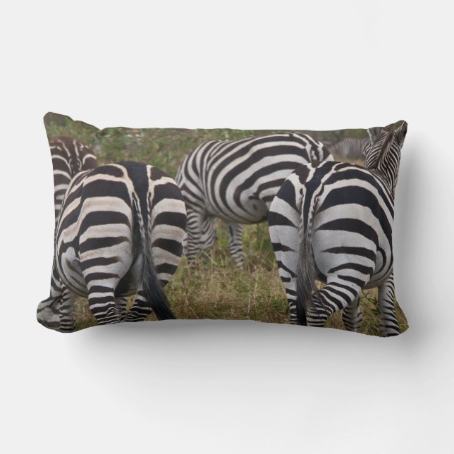 Zebra Billen Kussen (Voorkant)