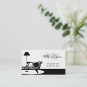 Zebra Binnenontwerp : Visitekaartjes (Staand voorkant)