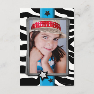 Zebra Birthday Kaart