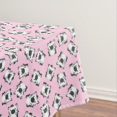 Zebra Birthday Party roze Tafelkleed (Voorbeeld)