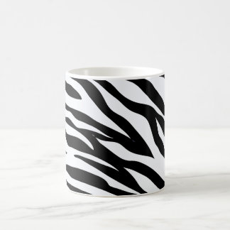 Zebra Black and White Pattern Koffiemok