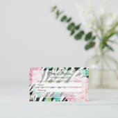 Zebra Bloemen Referral (Staand voorkant)