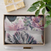 Zebra Bloemen Waterverf Kunst Tissuepapier (Geschenk)