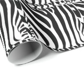 Zebra blokpatroon cadeaupapier (Rol Hoek)