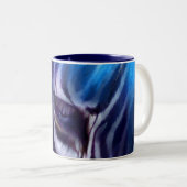 Zebra Blue Art Mok (Voorkant rechts)