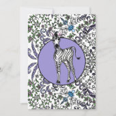 Zebra - bohemen kaart (Voorkant)