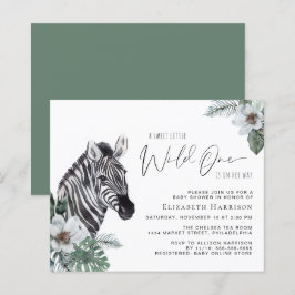 Zebra Boho Waterverf Baby shower