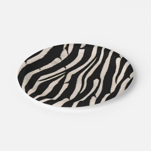 Zebra: Bord papier (Gekanteld)