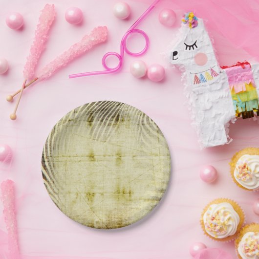 Zebra Borden Papieren Bordje (Feest)