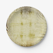 Zebra Borden Papieren Bordje (Voorkant)