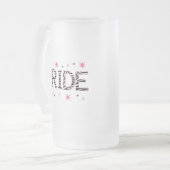 Zebra Bride Matglas Bierpul (Voorkant links)