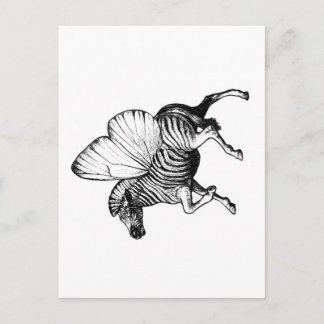 Zebra Briefkaart