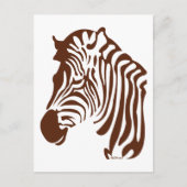 Zebra Briefkaart (Voorkant)