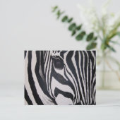 Zebra Briefkaart (Staand voorkant)