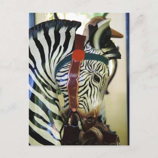 Zebra briefkaart (Voorkant)