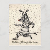 ZEBRA BRIEFKAART (Voorkant)